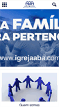 Mobile Screenshot of igrejaaba.com